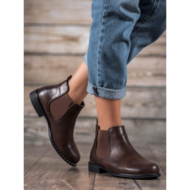 Small Swan Klasične čizme Chelsea smeđa 1