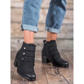 VINCEZA Čizme za visoku petu crno 2