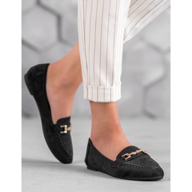 Abloom Suede Lords s ukrasom crna 2