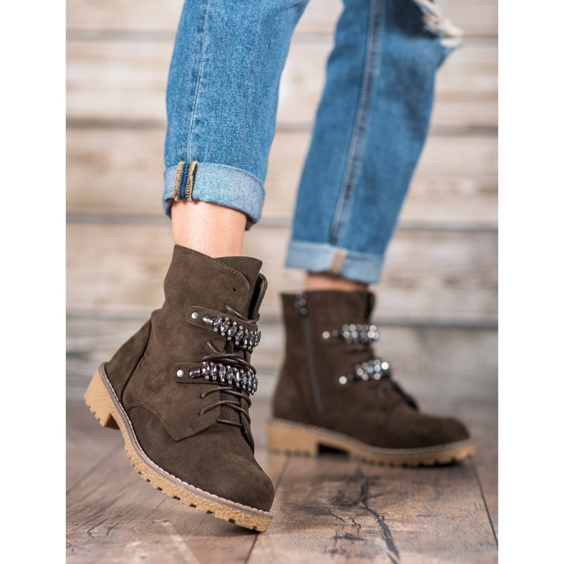 Bestelle Hvatači s kristalima višebojan zelena 2