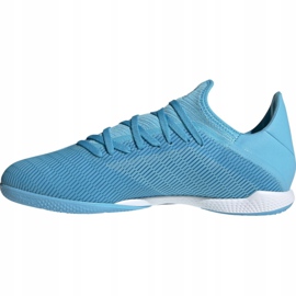 Unutarnje cipele adidas X 19.3 U M F35371 plava plava 1