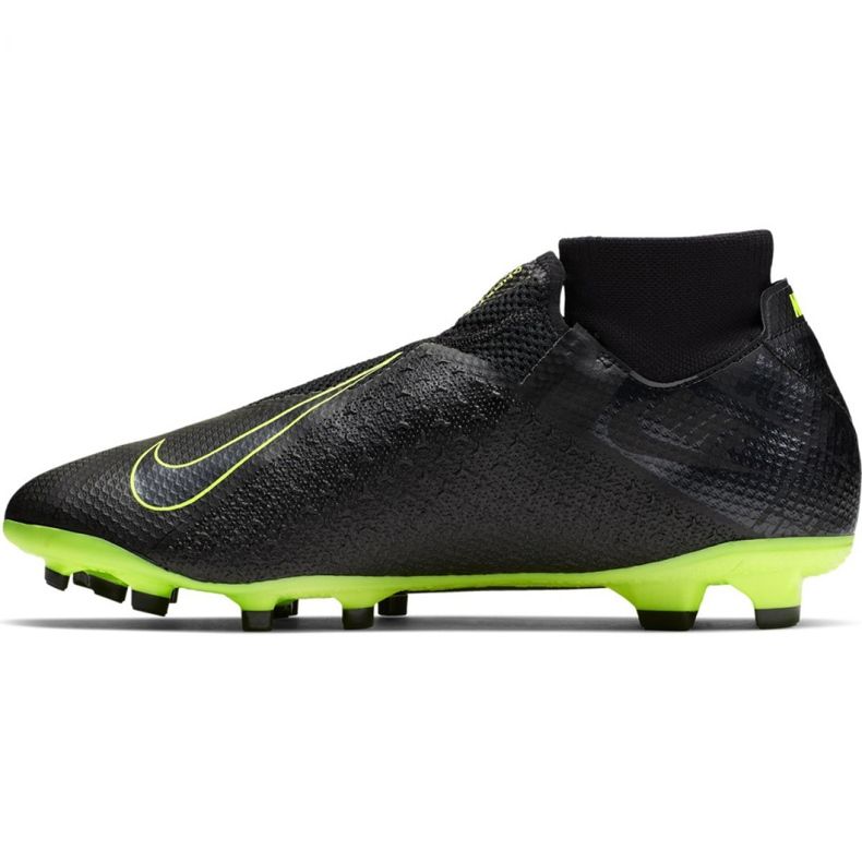Nike Phantom Vsn Pro Df Fg M AO3266-007 kopačke za nogomet crna crna 2