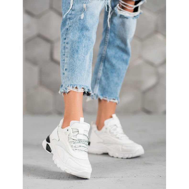 SHELOVET Modne tenisice bijela 1