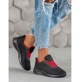 SHELOVET Crne sportske cipele crno 1