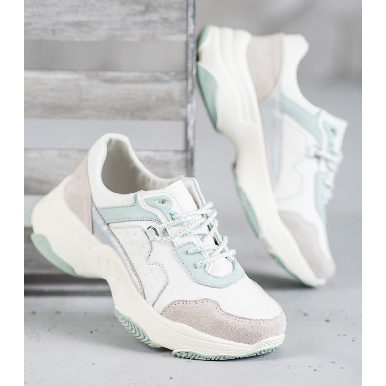 Vinceza Sportske cipele na vezanje siva 2