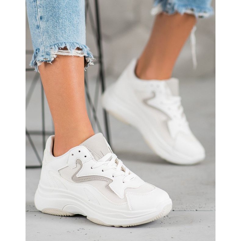 SHELOVET Sportske tenisice bijela 1