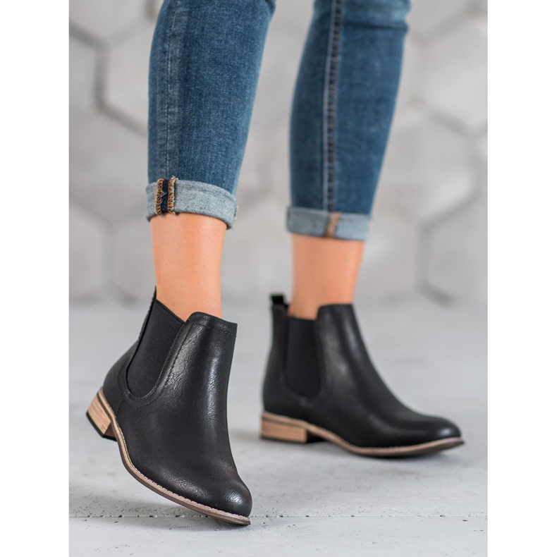 SDS Crne čizme Chelsea crna 2