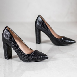 Diamantique Pumpe na stupu crno 1