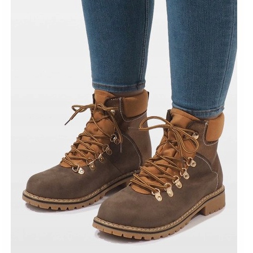 Ženske čizme od kamile antilopa BK-29 smeđa 1