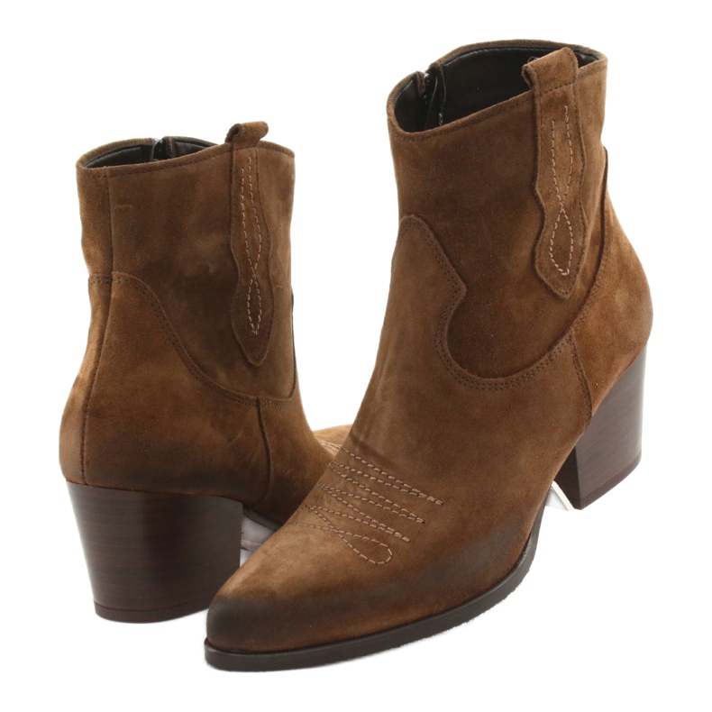 Gamis 3837 antilop kaubojske čizme smeđa 3