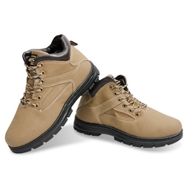 Tople čizme A-8 Smeđe s krznom smeđa 2