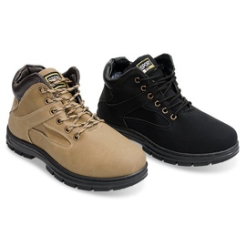 Tople čizme A-8 Crne s krznom crno 1