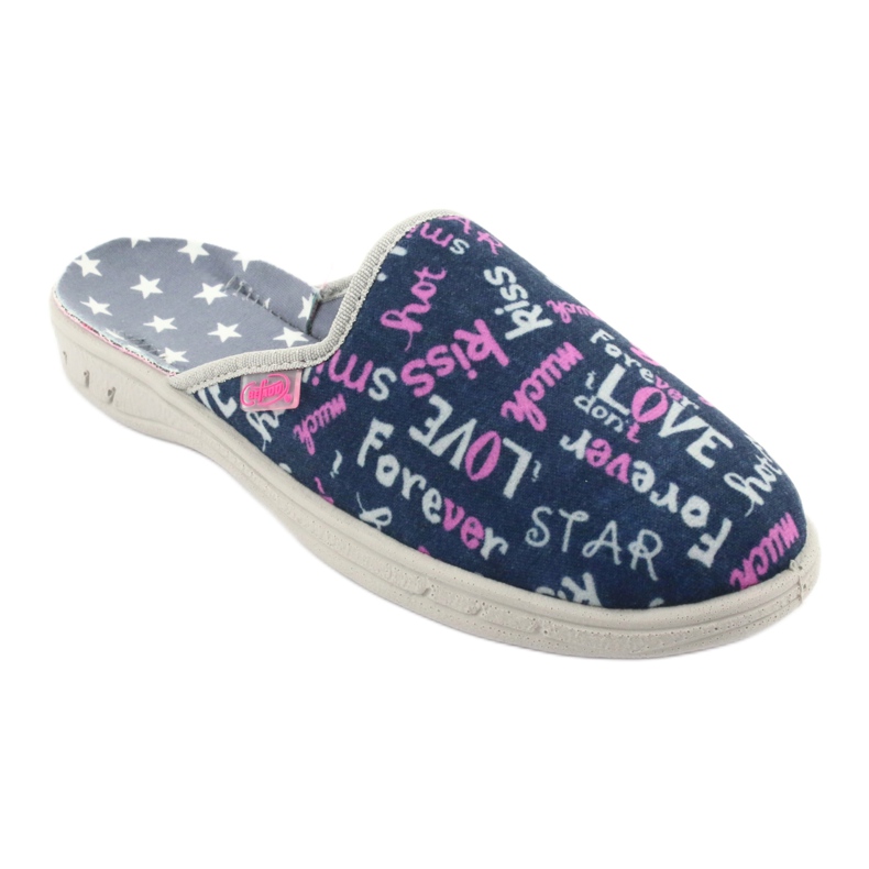 Dječje cipele u boji Befado 707Y397 mornarsko plava ružičasta siva 1