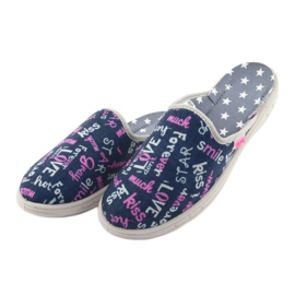 Dječje cipele u boji Befado 707Y397 mornarsko plava ružičasta siva 3