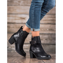 Nio Nio Klasične čizme s visokim potpeticama crno 2