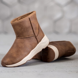 SHELOVET Udobne čizme za snijeg smeđa 1