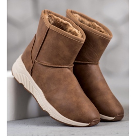 SHELOVET Udobne čizme za snijeg smeđa 2