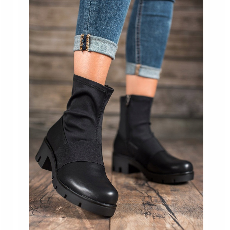 Filippo Crne čizme na platformi crna 1