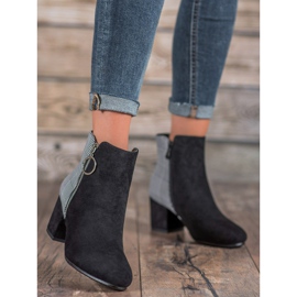 Filippo Čizme s uzorkom crno 2