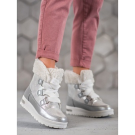 Tople MCKEYLOR čizme za snijeg siva 1