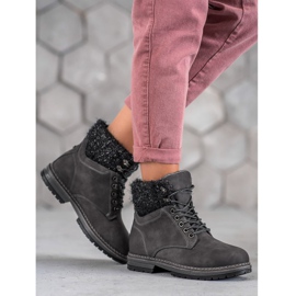 SHELOVET Traperi sa sjajem crno 2