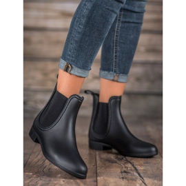 SHELOVET Matt galoše crna 1