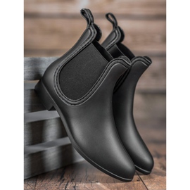 SHELOVET Matt galoše crno 2