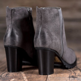 S. BARSKI Ženske sive čizme siva 1