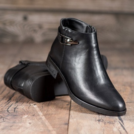 JESSI Crne čizme s ukrasom crno 1