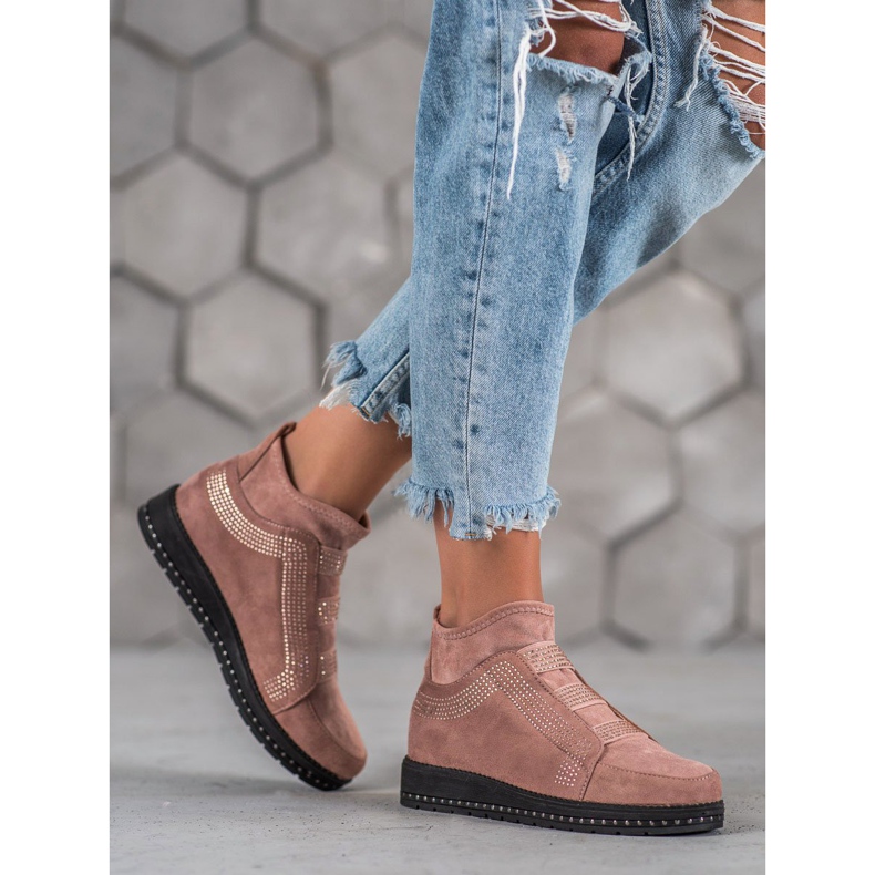 SHELOVET Ženske cipele na klizanje ružičasta 1