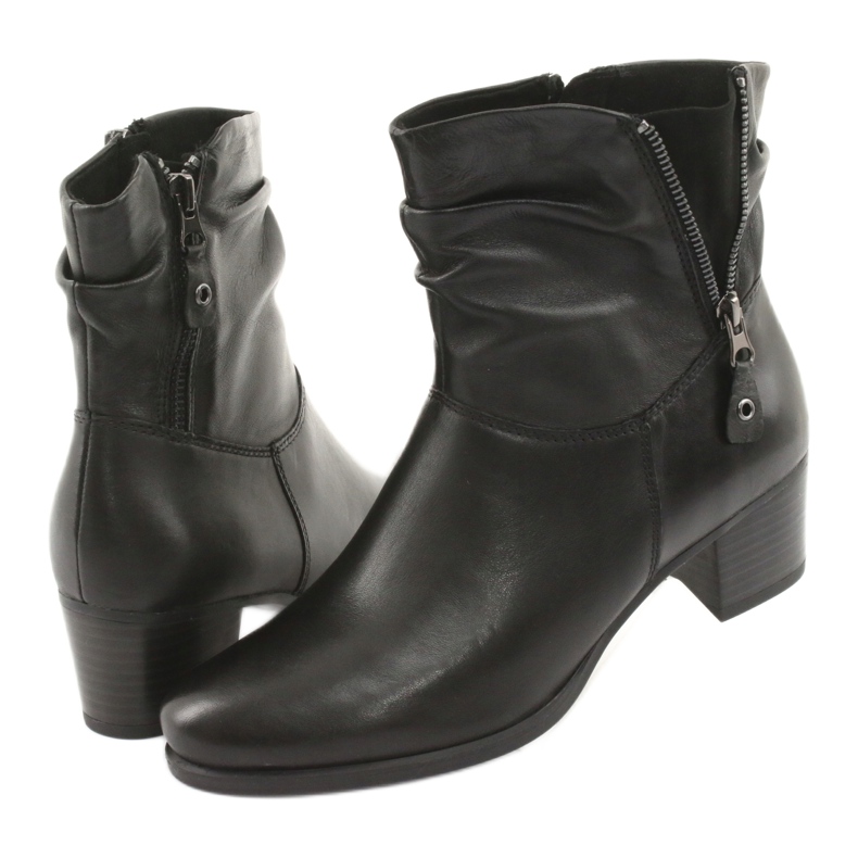 Caprice crne visoke potpetice 25347 crna 5