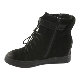 M.Daszyński Crne tenisice s patentnim zatvaračem 143 crna 2