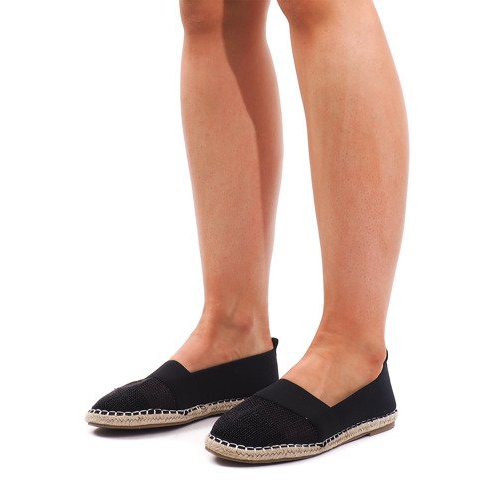 Tenisice Espadrilles Openwork 188-38 Crne crna 2