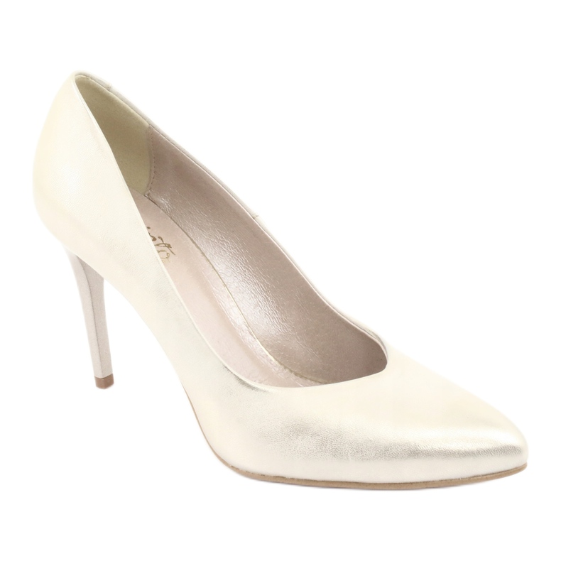 Ženske kožne pumpe Zlatni Espinto 889 na pin 1