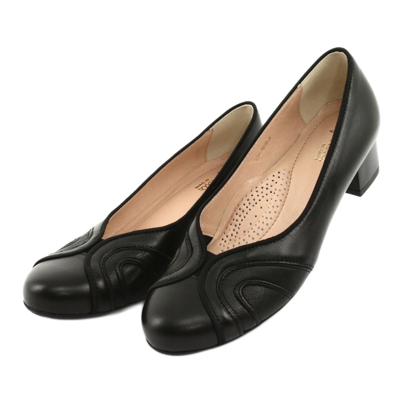 Espinto Pljosnate pumpe H crne crno 3