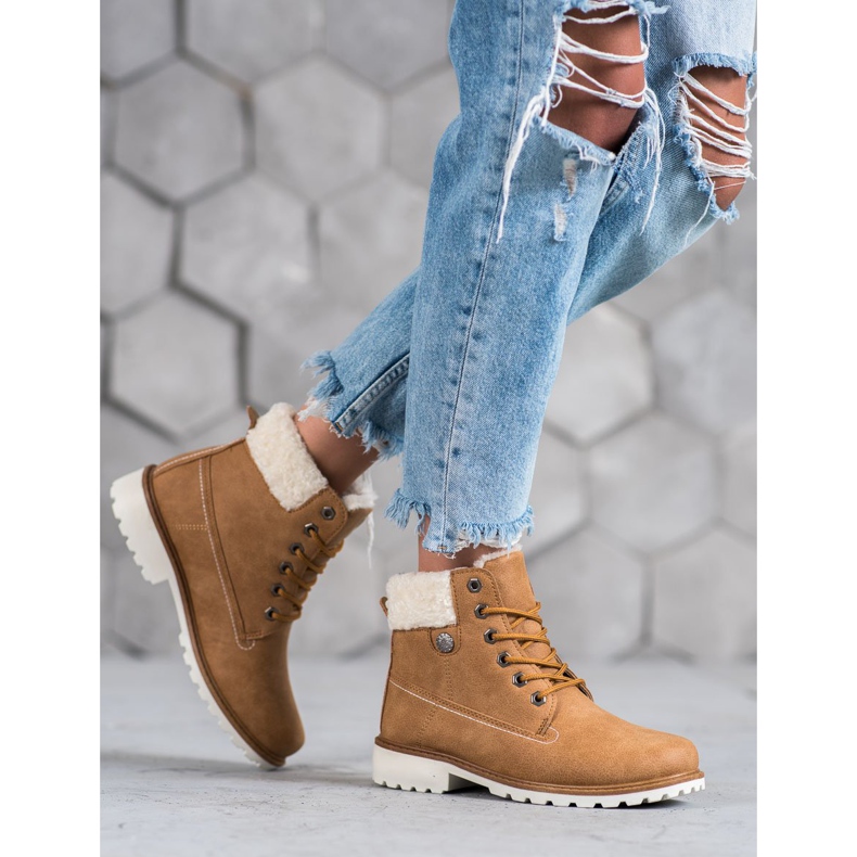 McKey Traperi s ovčjom kožom smeđa 2