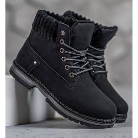 SHELOVET Modni Traperi crna 2