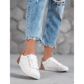 Bestelle Tenisice od eko kože bijela 2