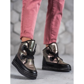 Weide Srebrne čizme za snijeg siva 1