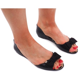 Sandale Papuče Meliski KM01 Crna crno 2