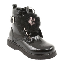 Lakirane čizme limenki Evento 1438 crno 1