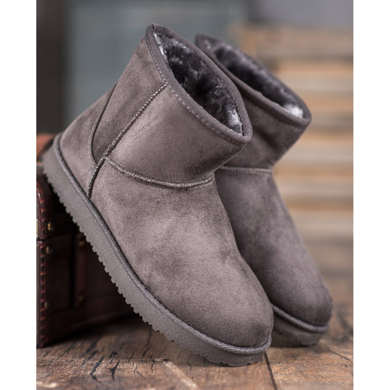 SHELOVET Sivi Mukluki siva 1