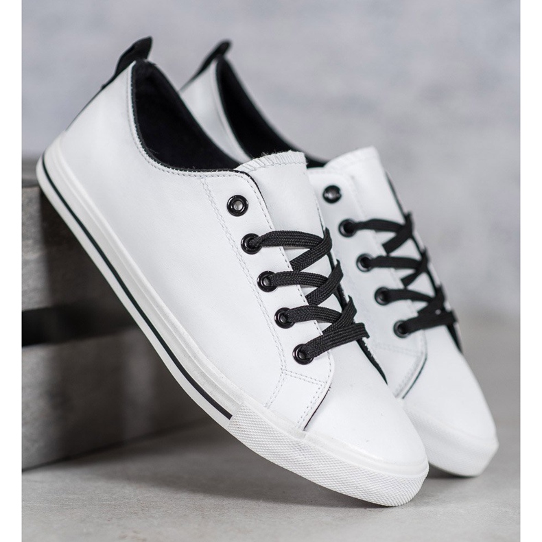 SHELOVET Udobne tenisice bijela 1