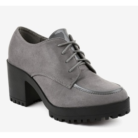 Sive čizme na postolju masivne HQ651 siva 1