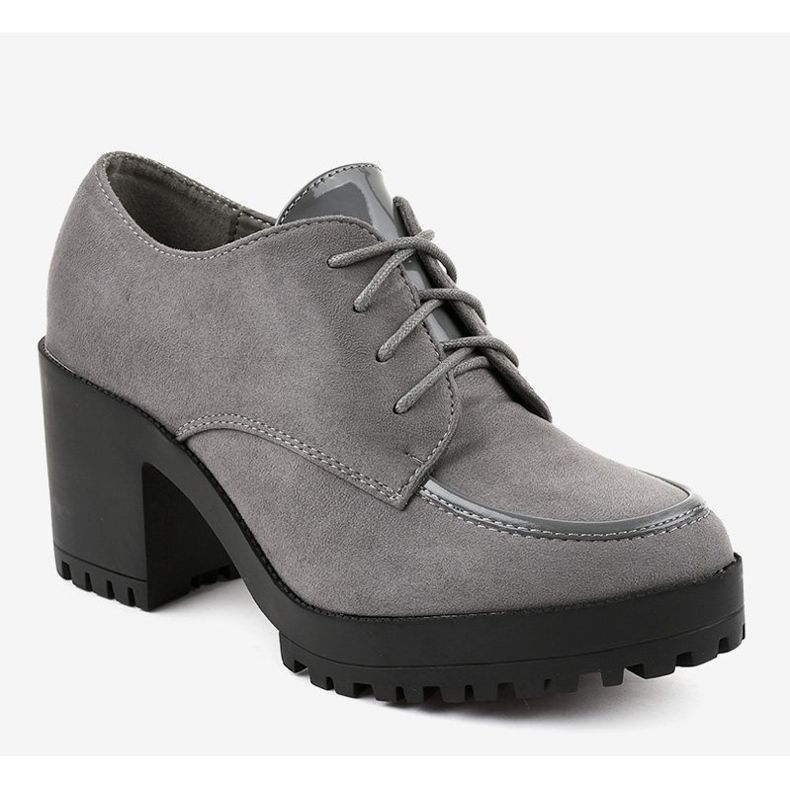 Sive čizme na postolju masivne HQ651 siva 1