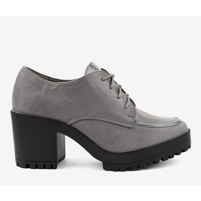 Sive čizme na postolju masivne HQ651 siva 2