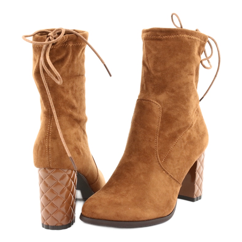 M.Daszyński Daszyński sukne čizme na ukrasnoj peti 154 deva smeđa 4