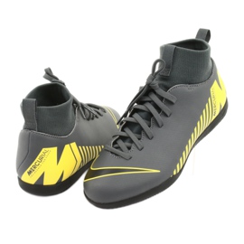 Unutarnje cipele Nike Mercurial Superfly X 6 Club Ic Jr AH7346-070 siva 4