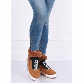 Tenisice izolirane smeđe NB311 Camel smeđa 2