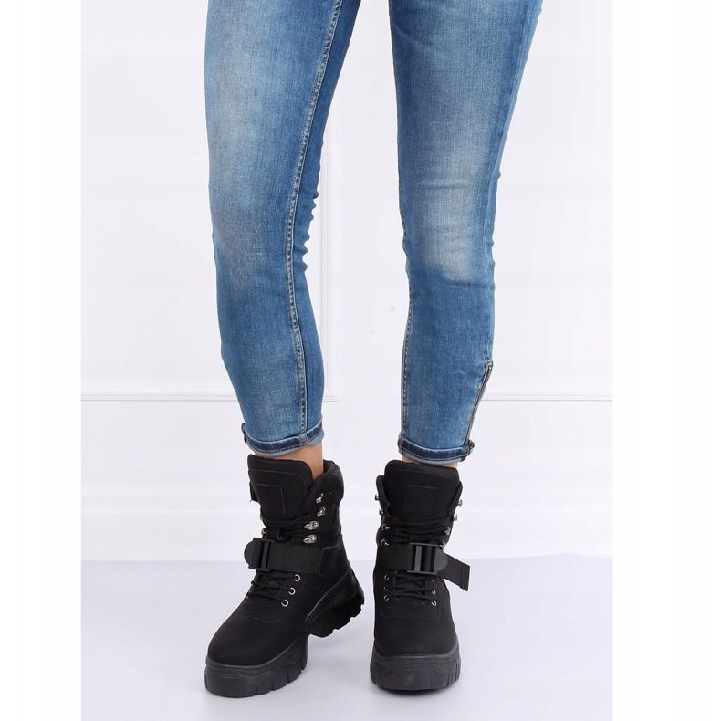 Crne HE117P Crne cipele crna 1